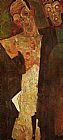 Prophet Paintings - Prophets by Egon Schiele